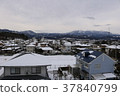 Snow residential area 37840799