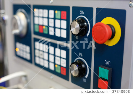 closeup of the control panel 37840908