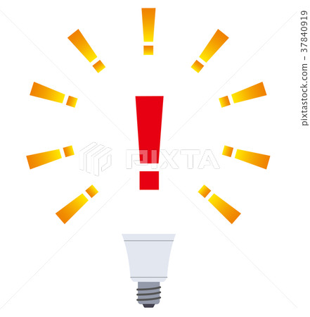 Surprised mark and light 37840919