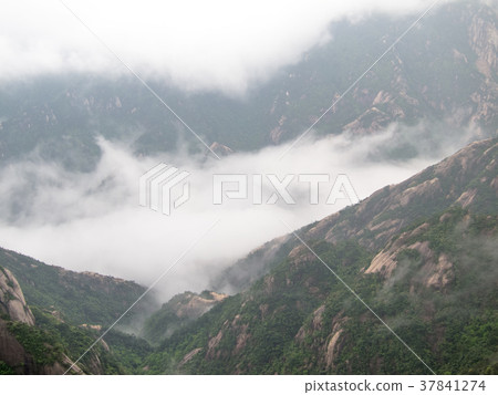 中國的梅山黃山 37841274