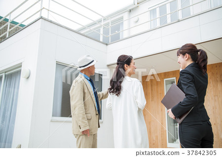 尋找住房的房地產夫婦夫婦 37842305