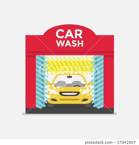Car wash station. 37842807