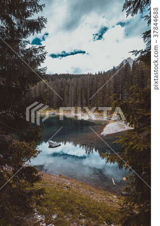 landscape the wild nature lake Misurina landscape the wild nature lake Misurina 37844688
