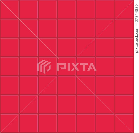 Vector seamless red tiles. Vector seamless red tiles. 37844889