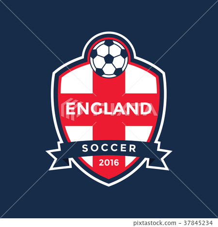 England Soccer Flag Color Badge Stock Illustration 37845234 Pixta