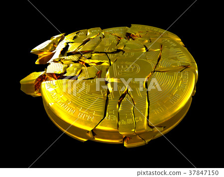 Bit coin - Stock Illustration [37847150] - PIXTA