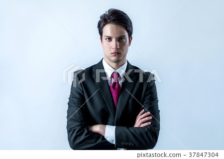 Men looking to the front Men looking to the front 37847304