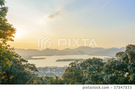 從Azuchi城堡塔的看法 37847833