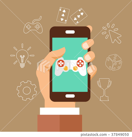 Mobile games development concept Mobile games development concept 37849050