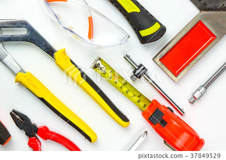 Different construction tools with Hand tools Different construction tools with Hand tools 37849529