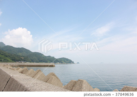 Kamitoma-shi Himedo-cho海岸的景色 Kamitoma-shi Himedo-cho海岸的景色 37849636