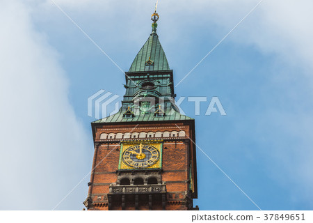 City Hall Tower in Copenhagen City Hall Tower in Copenhagen 37849651