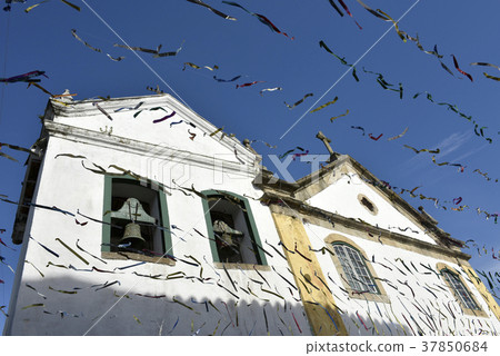 Historic town Paraty on the time of Carnival Historic town Paraty on the time of Carnival 37850684