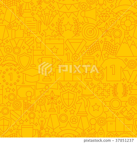 Win Award Line Tile Pattern 37851237