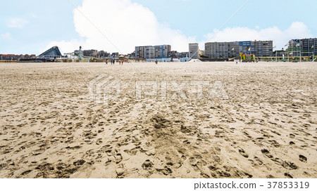 view of sand beach of Le Touquet with apartments view of sand beach of Le Touquet with apartments 37853319