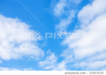 white cumulus clouds in blue sky in december white cumulus clouds in blue sky in december 37853570