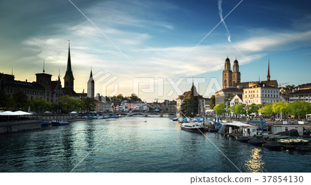 Zurich city center, Switzerland 37854130