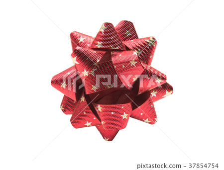 festive bow isolated 37854754