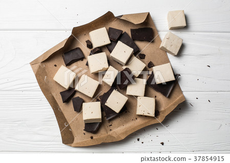 marshmallow and chocolate tile marshmallow and chocolate tile 37854915