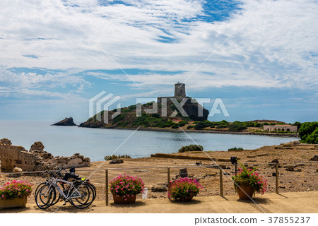 Ancient Nora Tower in Sardegna 37855237