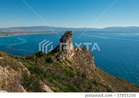 Devil's Saddle View On Cagliari, Sardegna 37855250