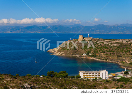 Seashore and Lighthouse in Cagliari, Sardegna Seashore and Lighthouse in Cagliari, Sardegna 37855251