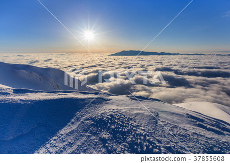 mountain landscape in winter mountain landscape in winter 37855608