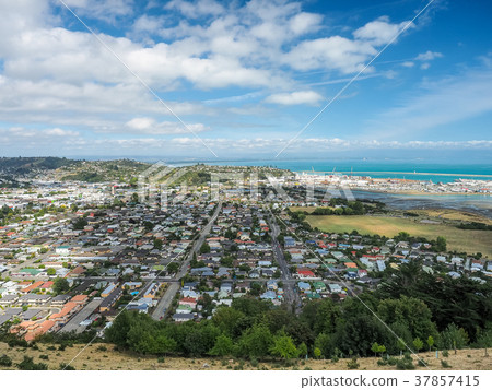 Aerial view from the Center of New Zealand, Nelson Aerial view from the Center of New Zealand, Nelson 37857415