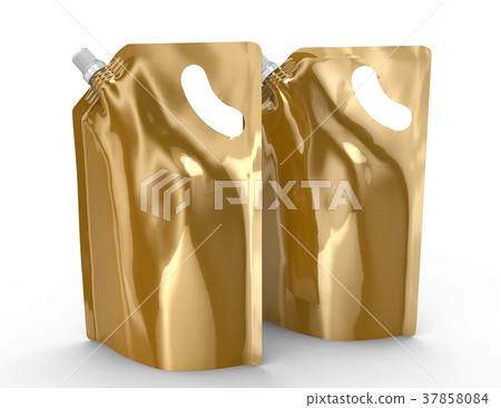 Detergent refill package 37858084