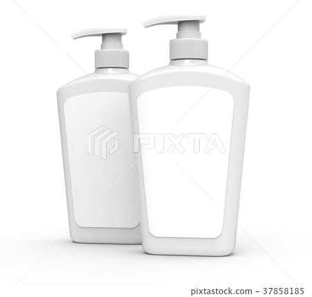 Pump dispenser bottle mockup Pump dispenser bottle mockup 37858185