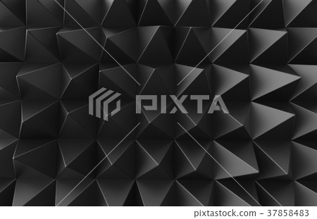 Black triangular pyramid background - Stock Illustration [37858483] - PIXTA