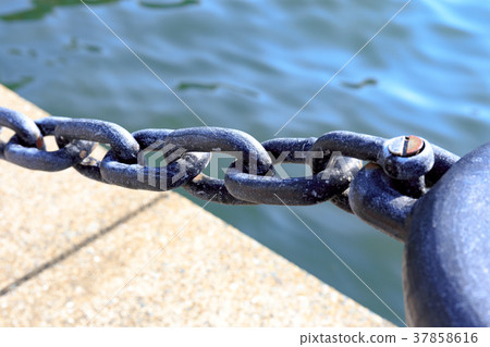 Fall prevention chain Iron chain Fall prevention chain Iron chain 37858616