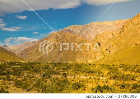 View of Andes mountains, Valle Hermoso 37860399