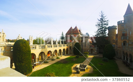 Bory Var is historical landmark of Szekesfehervar in Hungary 37860552
