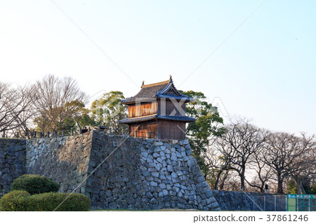 Cityscape Sunset Maizuru Park Memorial Hall from the Ballpark Chuo-ku, Fukuoka City Cityscape Sunset Maizuru Park Memorial Hall from the Ballpark Chuo-ku, Fukuoka City 37861246