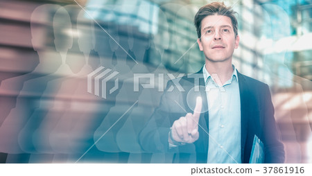 Advanced user of high modern technology 37861916