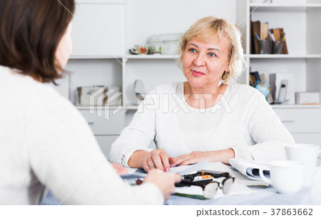 Mature woman and acccountant Mature woman and acccountant 37863662