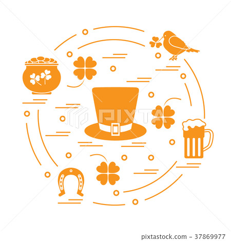 different symbols for St. Patrick's Day 37869977