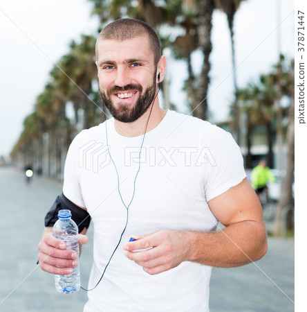 man made a break in training 37871447