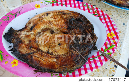 grilled carp, national fast food of Basra Iraq 37873447