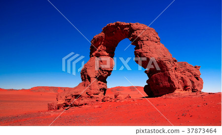 Arch Rock formationin Tassili nAjjer in Algeria Arch Rock formationin Tassili nAjjer in Algeria 37873464