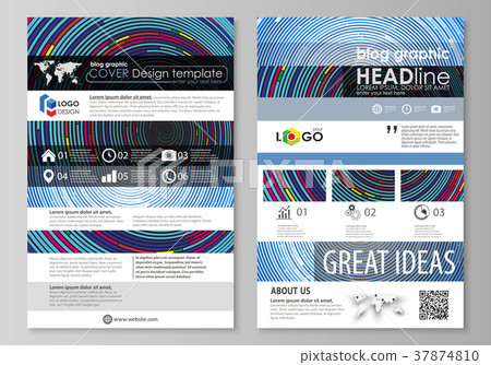 Blog graphic business templates. Page website Blog graphic business templates. Page website 37874810
