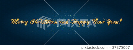 Golden text on dark background. Golden text on dark background. 37875007