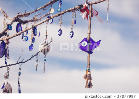 Nazar, charms to ward off the evil eye, Turkey 37877997