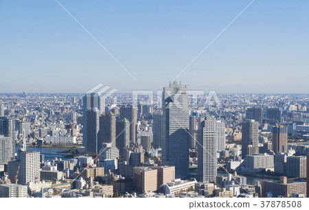 Tokyo scenery Chuo-ku Satsukishima 37878508