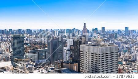 東京都政府東京中心街道的景色 37879635