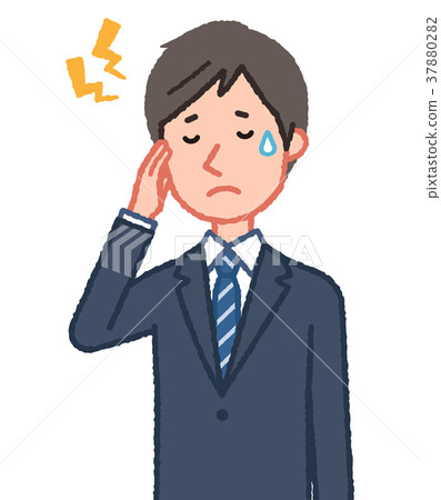 A man whose head hurts 37880282