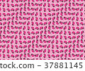 Heart illusion background 37881145