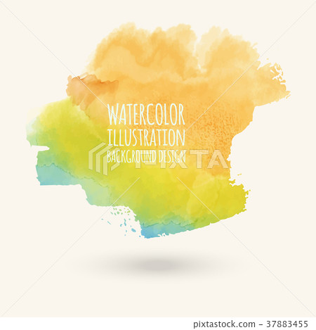 color watercolor background. vector illustration color watercolor background. vector illustration 37883455