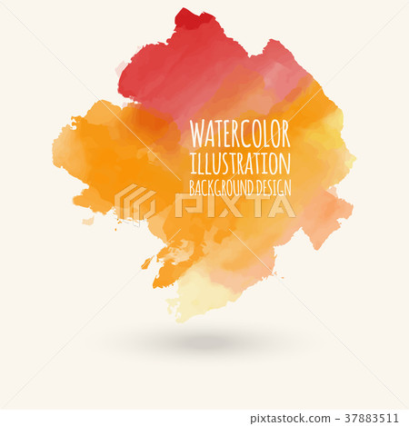 color watercolor background. vector illustration color watercolor background. vector illustration 37883511